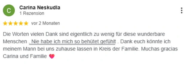 Feedback Carina Neskudla