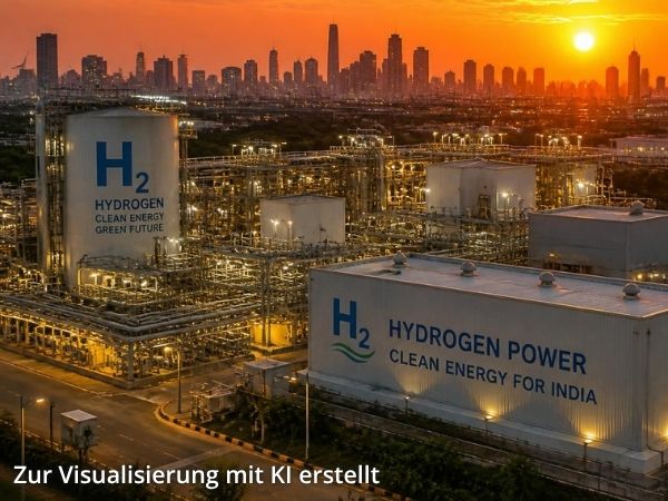 Wasserkraft in Indien | KI generiert zur Visualisierung
